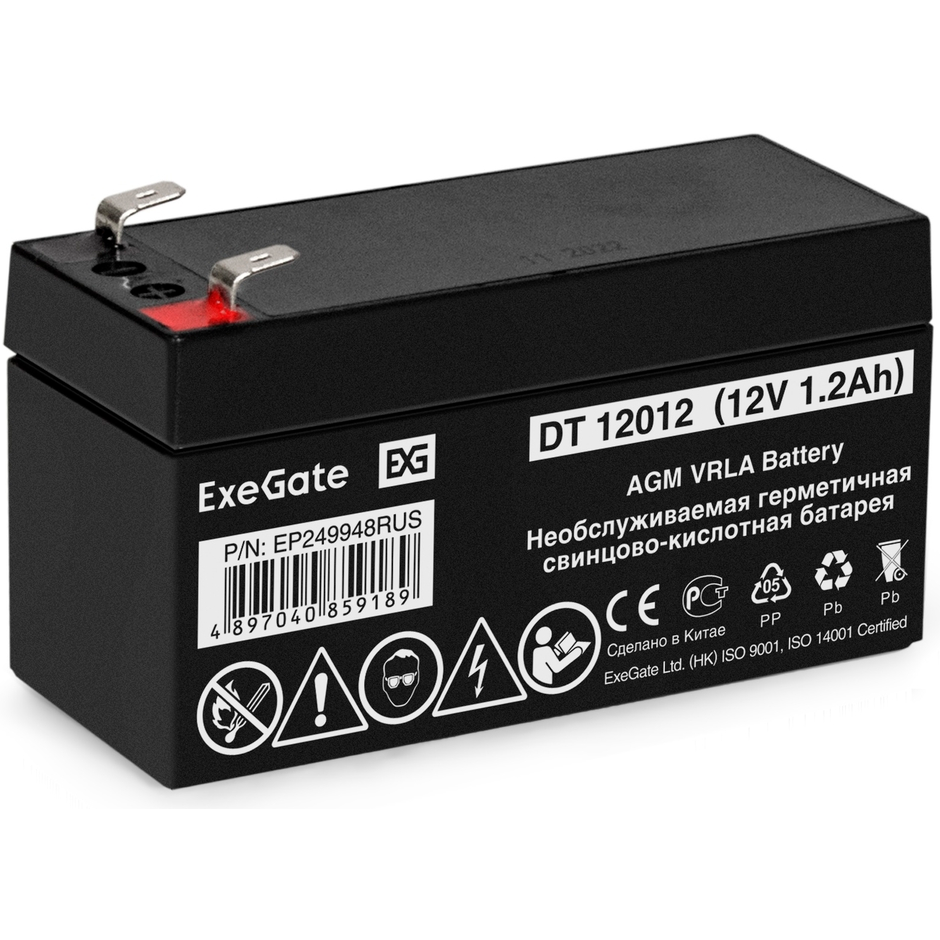 Аккумуляторная батарея ExeGate DT 12012 - EP249948RUS