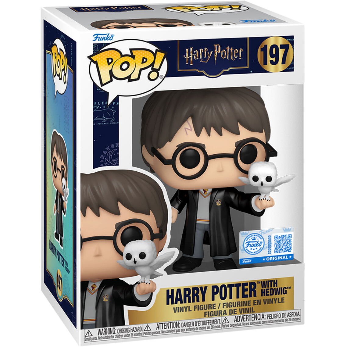 Фигурка Funko POP! Harry Potter S20 Harry Potter with Hedwig - 91763 - фото 2