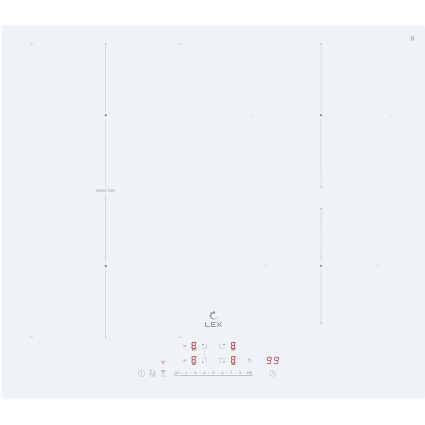 Индукционная варочная панель LEX EVI 641A I WH - CHPE000084