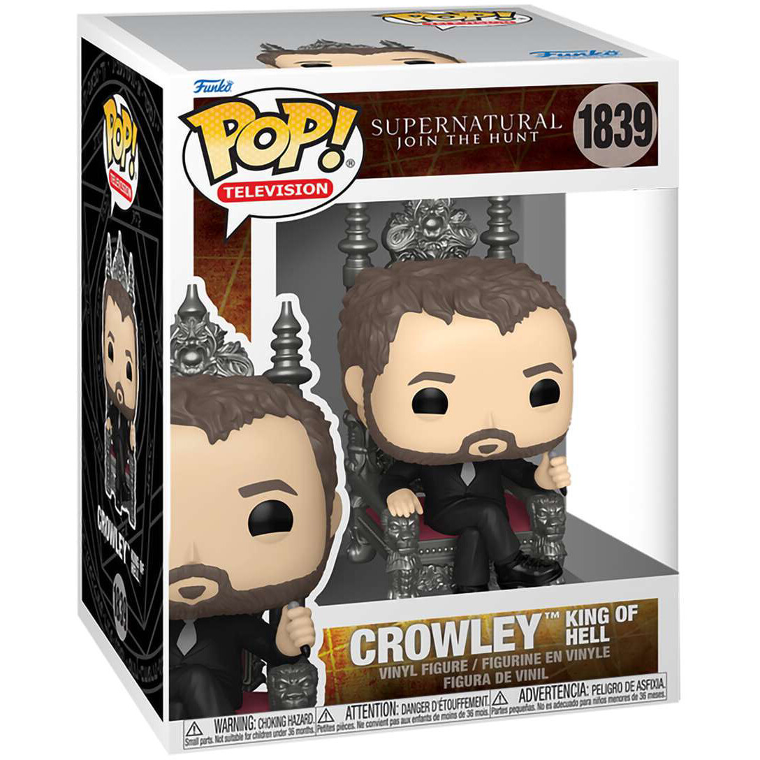 Фигурка Funko POP! Premium TV Supernatural Crowley King of Hell - 90274 - фото 2