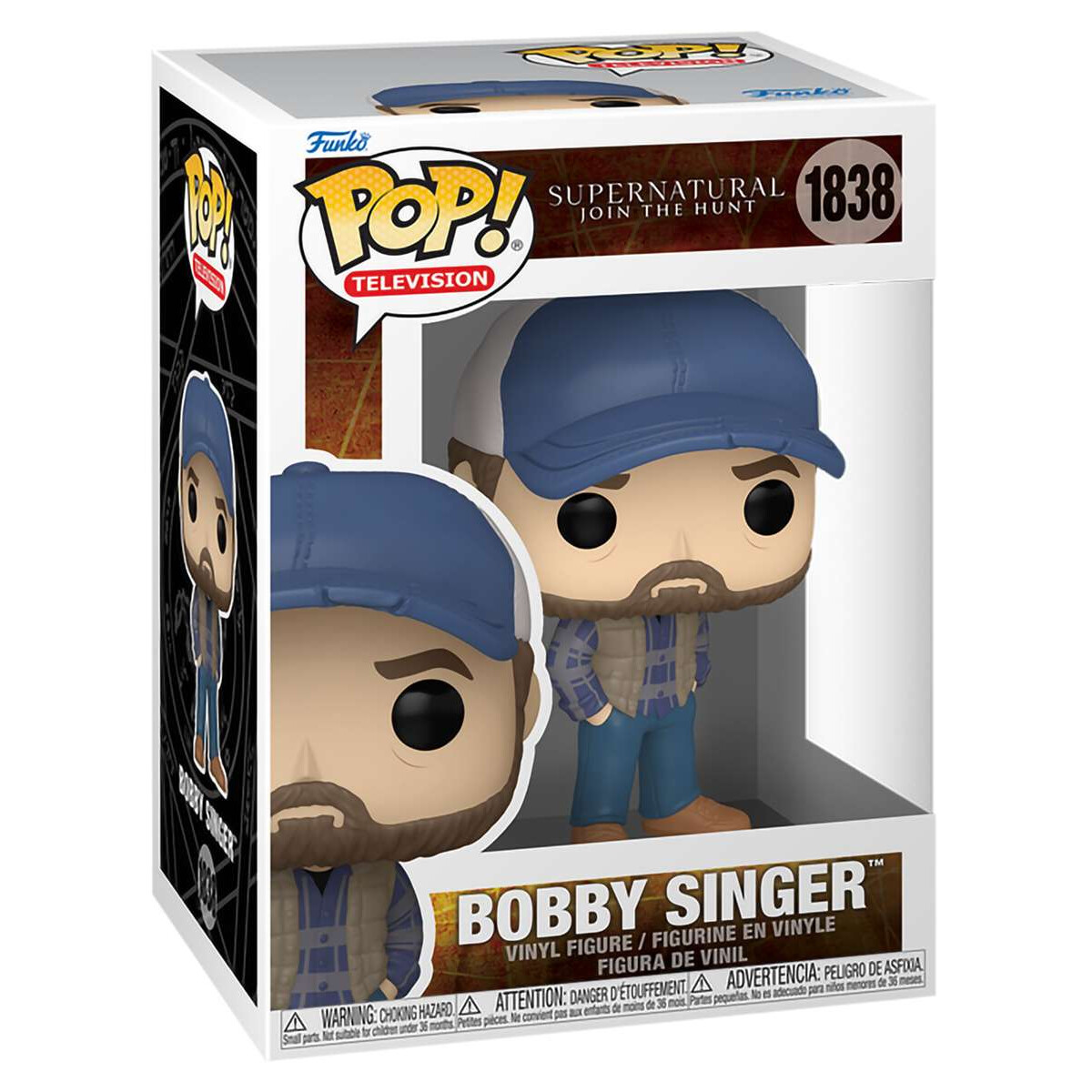 Фигурка Funko POP! TV Supernatural Bobby Singer - 90275 - фото 2