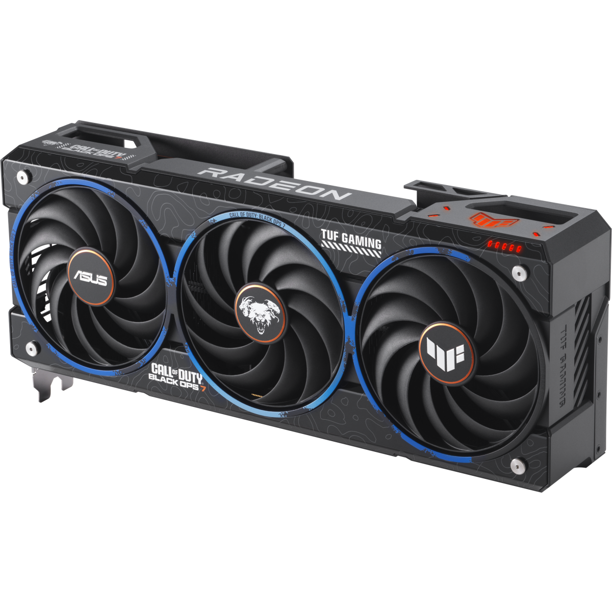 Видеокарта AMD Radeon RX 9070 XT ASUS COD BO7 Special Edition OC 16GB (TUF-RX9070XT-O16G-COD-BO7) - фото 6
