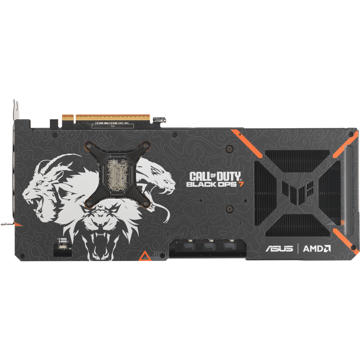Видеокарта AMD Radeon RX 9070 XT ASUS COD BO7 Special Edition OC 16GB (TUF-RX9070XT-O16G-COD-BO7) - фото 9