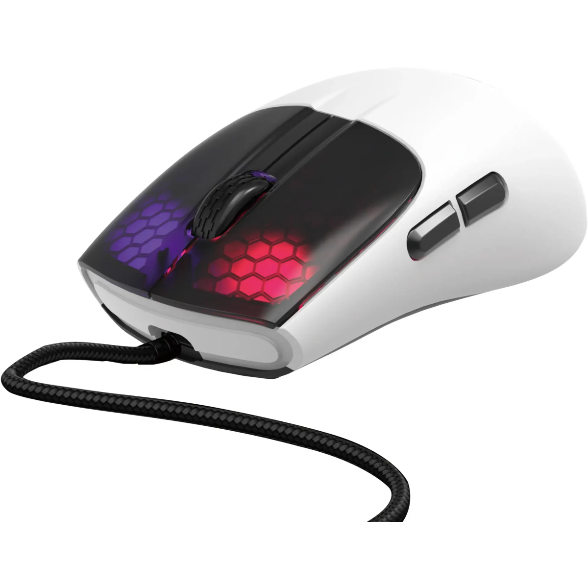 Мышь MARVO M727 Capo 50 White/Black - фото 2