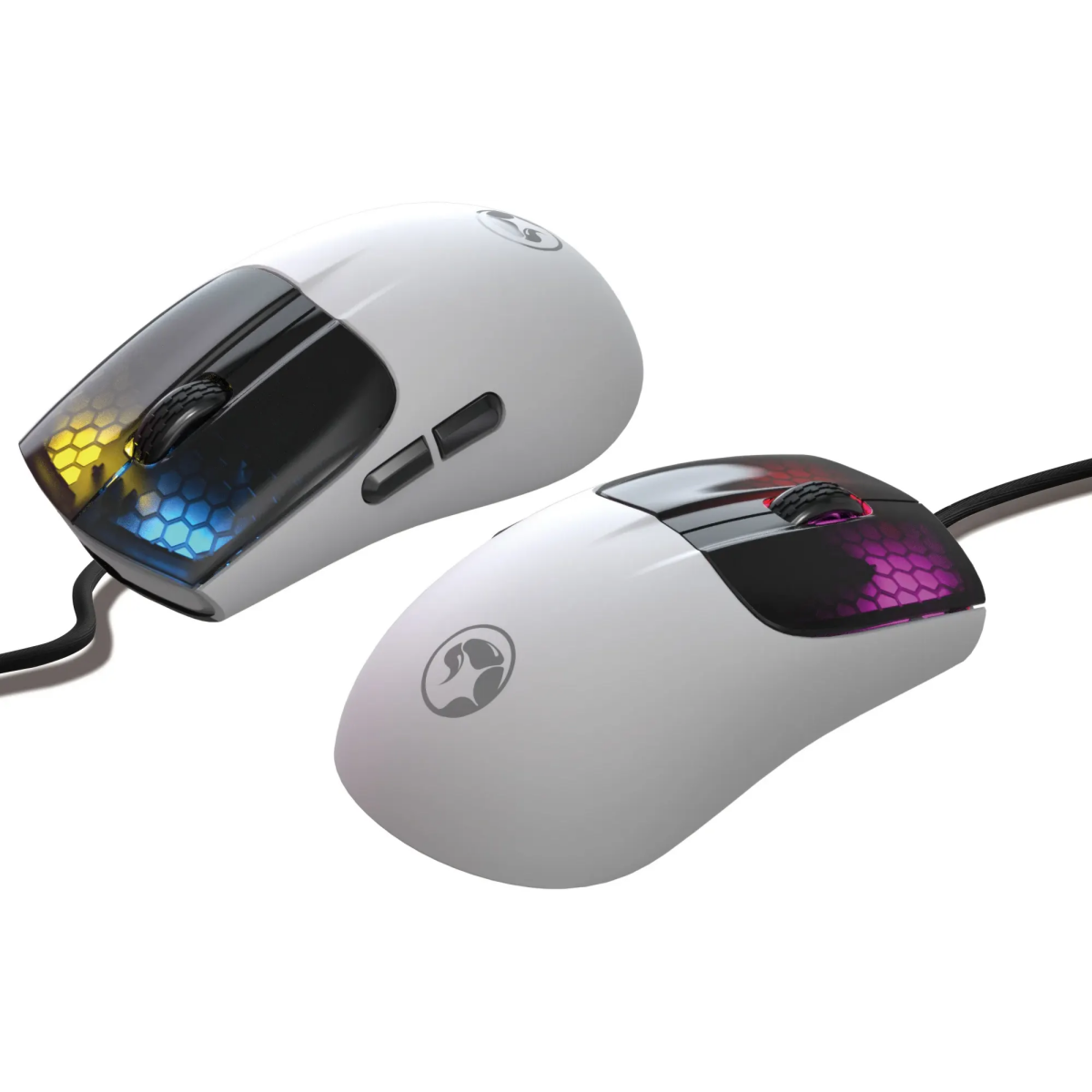 Мышь MARVO M727 Capo 50 White/Black - фото 5