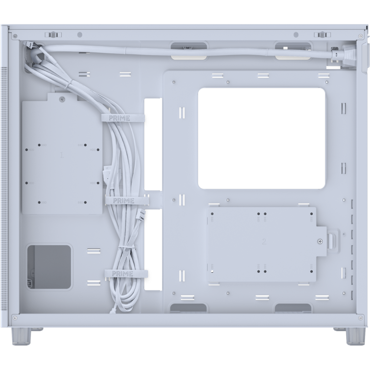 Корпус ASUS Prime AP303 Mesh White - 90DC00V3-B39000 - фото 9