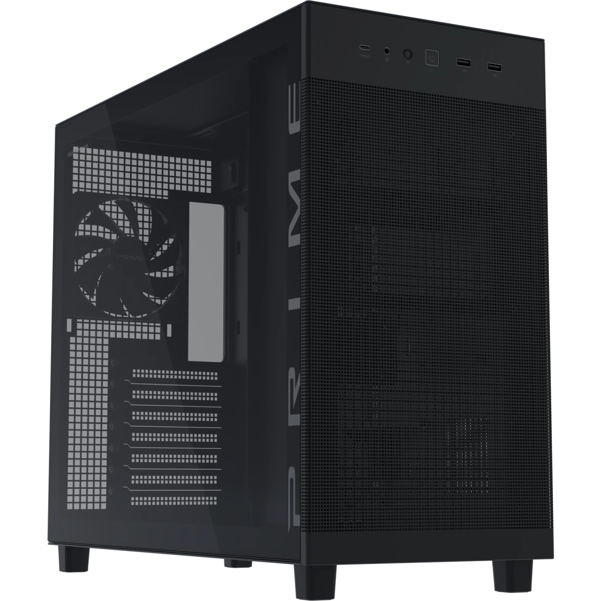 Корпус ASUS Prime AP303 TG Black - 90DC00V0-B39010 - фото 2