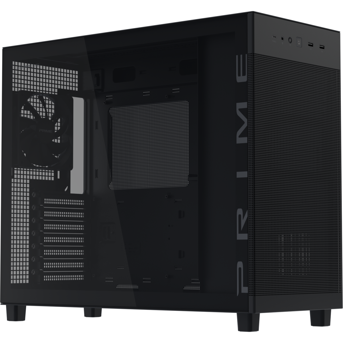 Корпус ASUS Prime AP303 TG Black - 90DC00V0-B39010 - фото 3