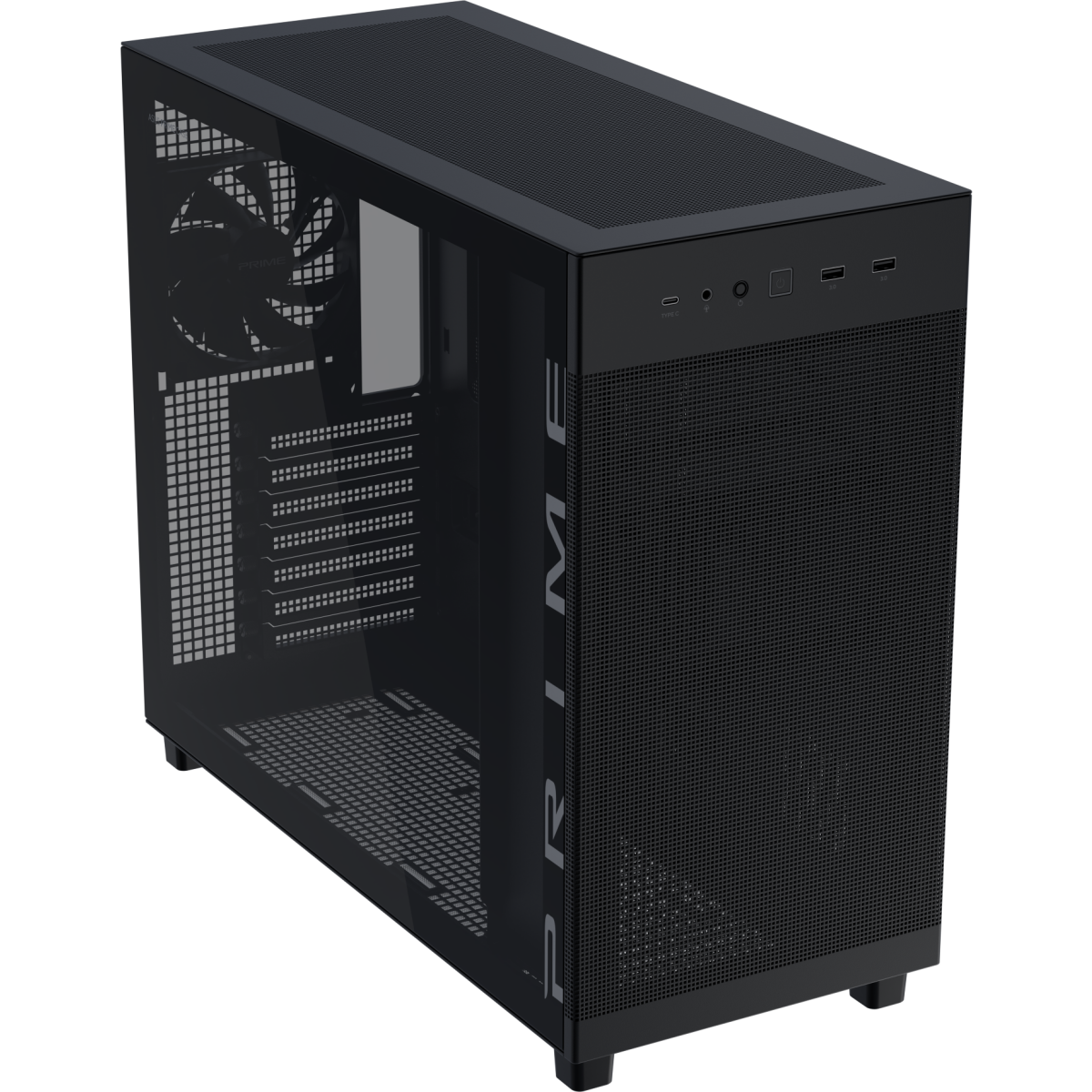 Корпус ASUS Prime AP303 TG Black - 90DC00V0-B39010 - фото 4