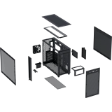 Корпус ASUS Prime AP303 TG Black (90DC00V0-B39010)