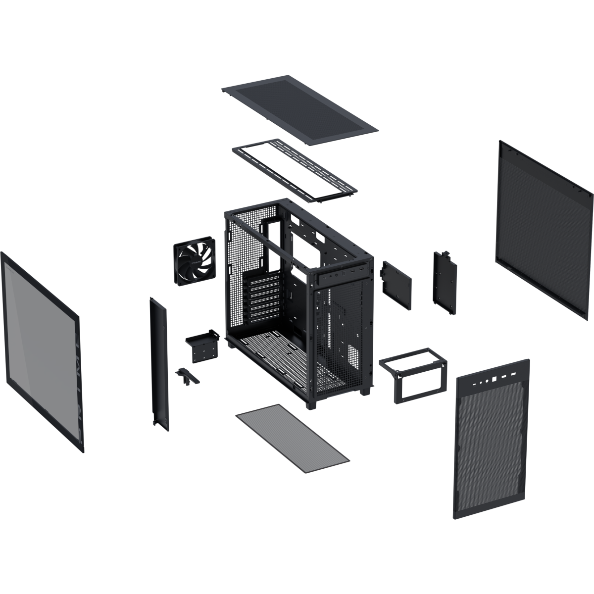 Корпус ASUS Prime AP303 TG Black - 90DC00V0-B39010 - фото 13