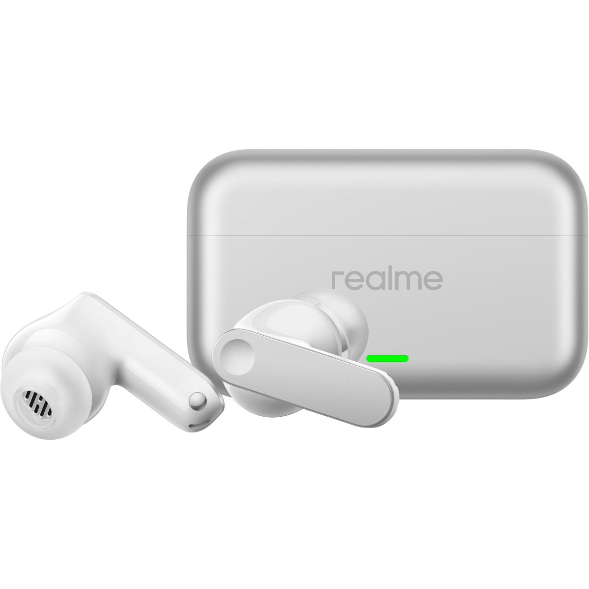 Гарнитура Realme Buds T500 Pro Silver - 6941764483903 - фото 2