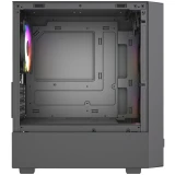 Корпус Powercase Mistral Micro SM02 ARGB Black (CMMSM02B-A3)