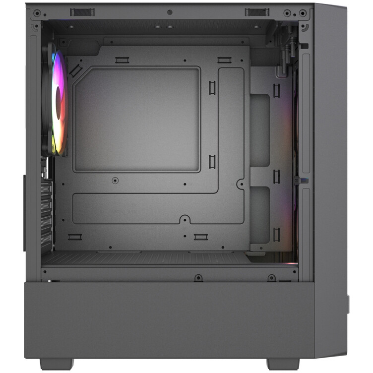 Корпус Powercase Mistral Micro SM02 ARGB Black - CMMSM02B-A3 - фото 6