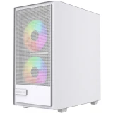 Корпус Powercase Mistral Micro SM02 ARGB White (CMMSM02W-A3)