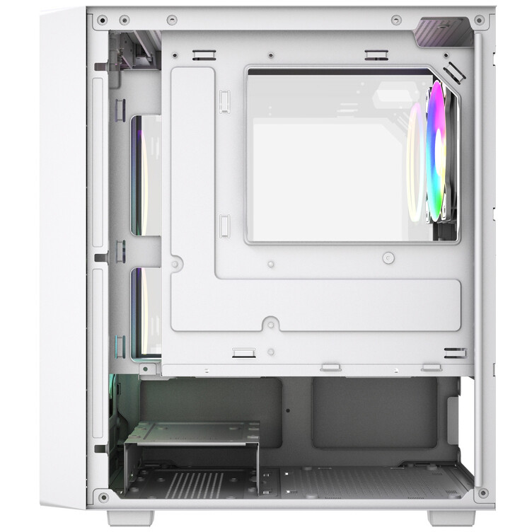 Корпус Powercase Mistral Micro SM02 ARGB White - CMMSM02W-A3 - фото 7