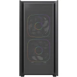 Корпус Powercase Mistral Micro SM03 ARGB Black (CMMSM03B-A3)