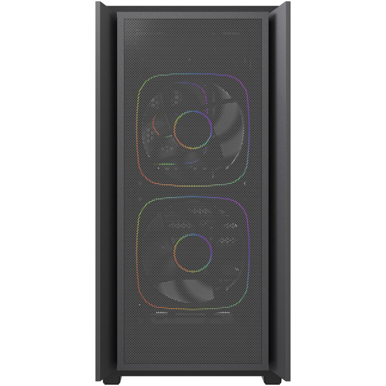 Корпус Powercase Mistral Micro SM03 ARGB Black - CMMSM03B-A3 - фото 2