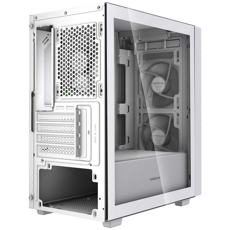 Корпус Powercase Mistral Micro SM03 ARGB White - CMMSM03W-A3 - фото 5