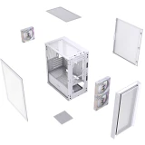 Корпус Powercase Mistral Micro SM03 ARGB White (CMMSM03W-A3)