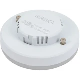 Светодиодная лампочка GENERICA LL-T80-10-230-40-GX53-G (10 Вт, GX53)