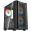 Корпус Powercase Mistral Micro SM04 ARGB Black - CMMSM04B-A3