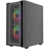 Корпус Powercase Mistral Micro SM04 ARGB Black (CMMSM04B-A3)