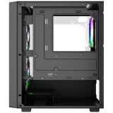 Корпус Powercase Mistral Micro SM04 ARGB Black (CMMSM04B-A3)