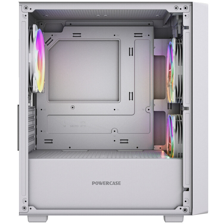 Корпус Powercase Mistral Micro SM04 ARGB White - CMMSM04W-A3 - фото 6