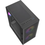 Корпус Powercase Mistral Micro SM05 ARGB Black (CMMSM05B-A3)