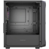 Корпус Powercase Mistral Micro SM06 ARGB Black (CMMSM06B-A3)