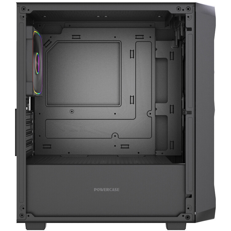 Корпус Powercase Mistral Micro SM06 ARGB Black - CMMSM06B-A3 - фото 6