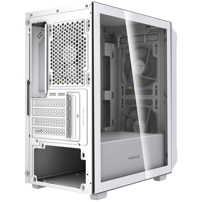 Корпус Powercase Mistral Micro SM06 ARGB White - CMMSM06W-A3 - фото 5