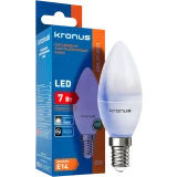 Светодиодная лампочка KRONUS KRS-01-0021 (7 Вт, E14)