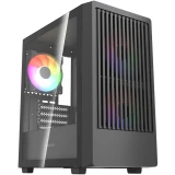 Корпус Powercase Mistral Micro SM07 ARGB Black (CMMSM07B-A3)