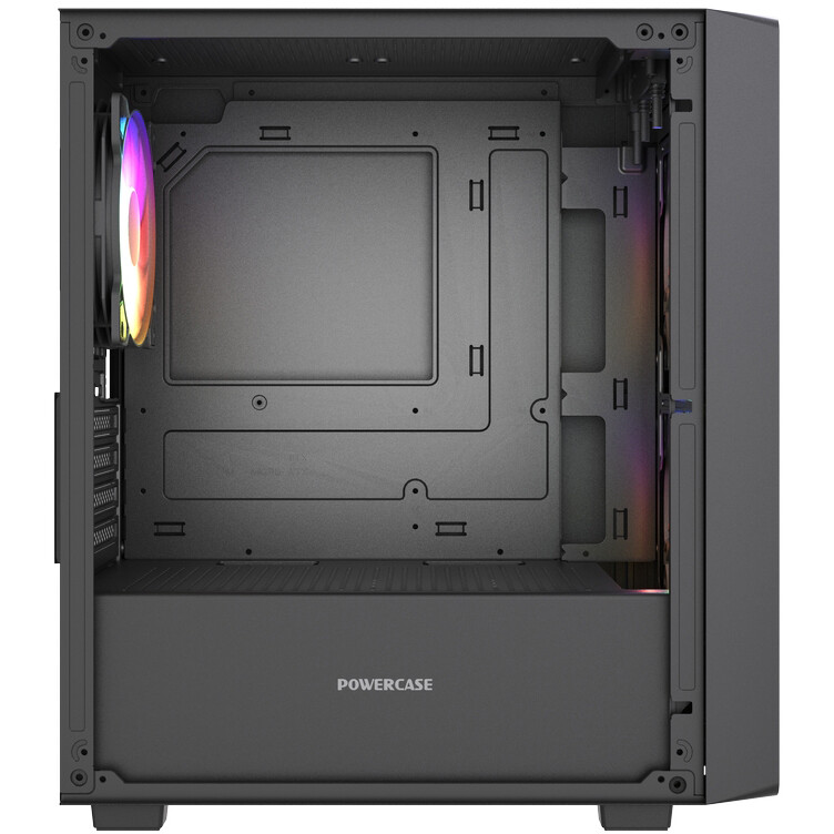Корпус Powercase Mistral Micro SM07 ARGB Black - CMMSM07B-A3 - фото 6