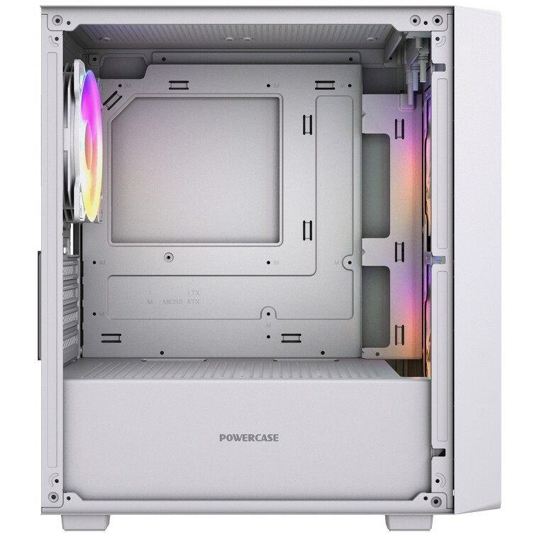 Корпус Powercase Mistral Micro SM07 ARGB White - CMMSM07W-A3 - фото 6
