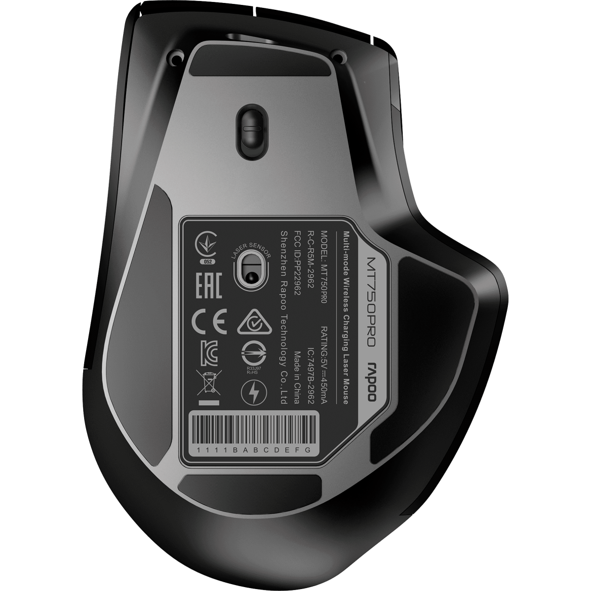 Мышь Rapoo MT750PLUS Black - фото 5