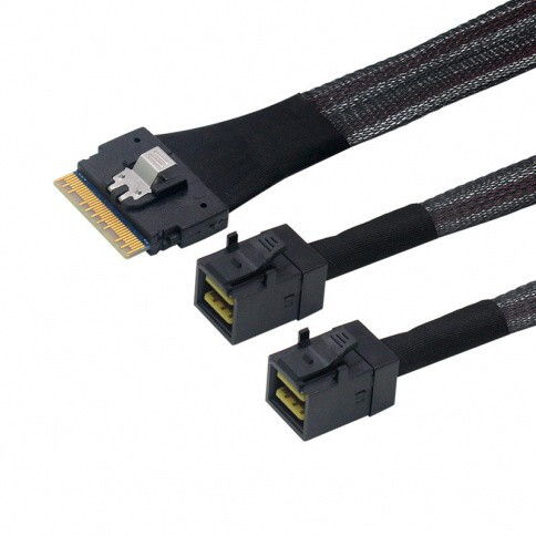 Кабель LR-LINK (Linkreal) LRSF5443(8i)-SAS4.0-1M
