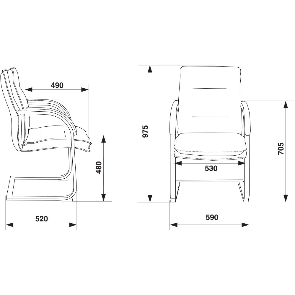 Офисное кресло Бюрократ T-9927SL-LOW-V Black - T-9927SL-LOW-V/BLACK - фото 5