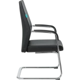 Офисное кресло Бюрократ  JONS-LOW-V Black (_JONS-LOW-V/BLACK)