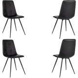 Комплект стульев Бюрократ CH-K1_1/BLACK-PU_4