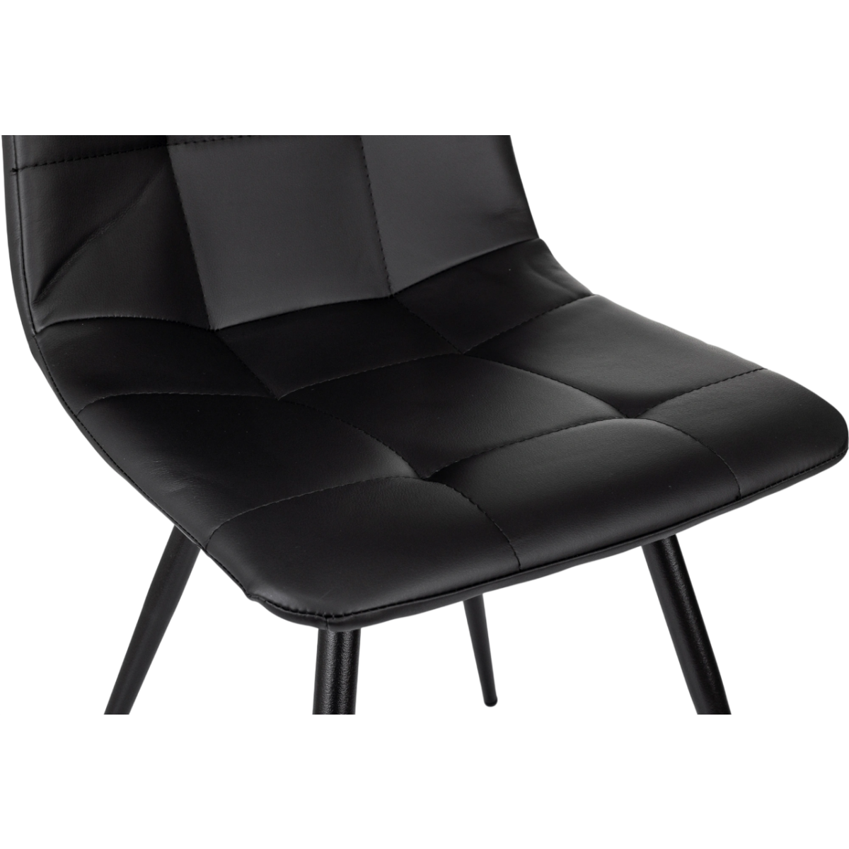 Комплект стульев Бюрократ CH-K1_1/BLACK-PU_4 - фото 7