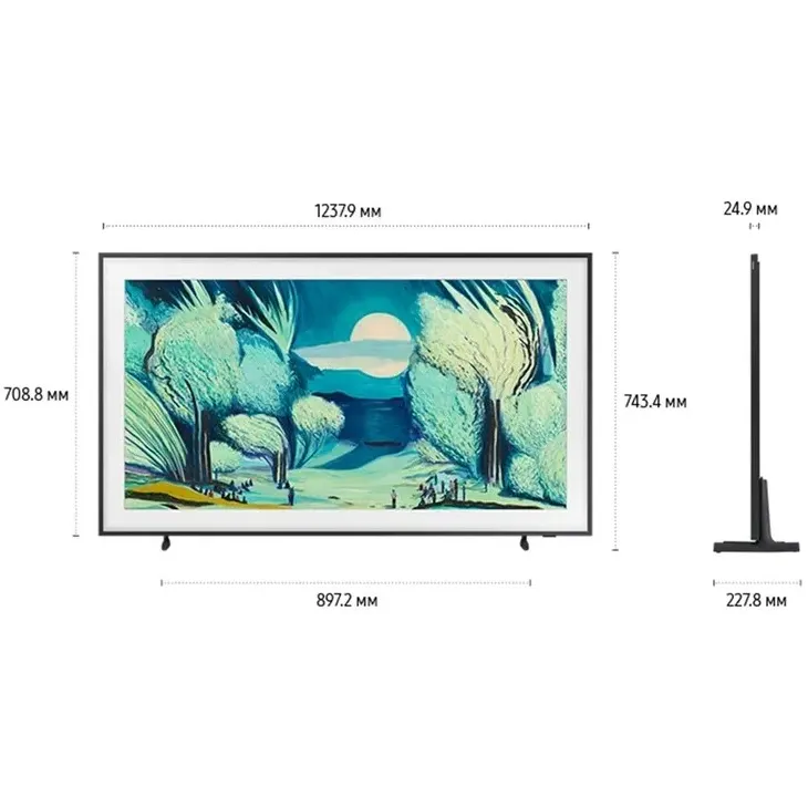 ЖК телевизор Samsung 55" QLED The Frame TV - QE55LS03FAUXCE - фото 9
