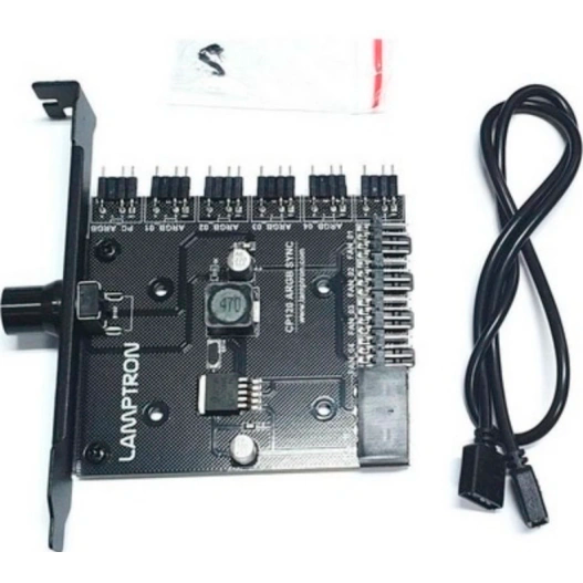 Контроллер вентиляторов Lamptron CP120HB - LAMP-CP120HB - фото 3