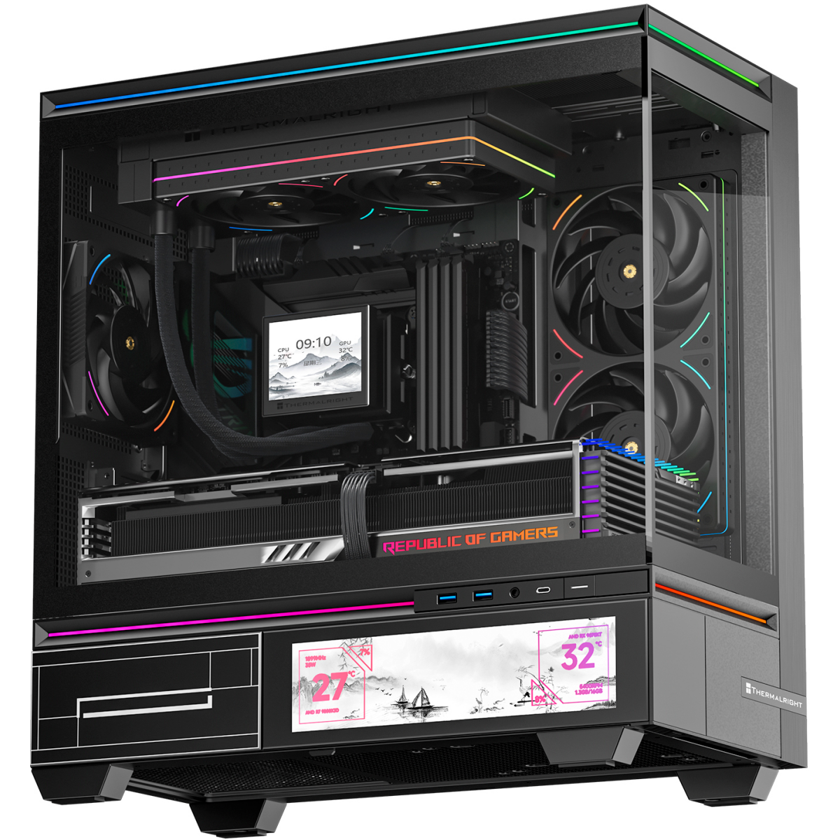 Вентилятор для корпуса Thermalright TL-UB24R - фото 5