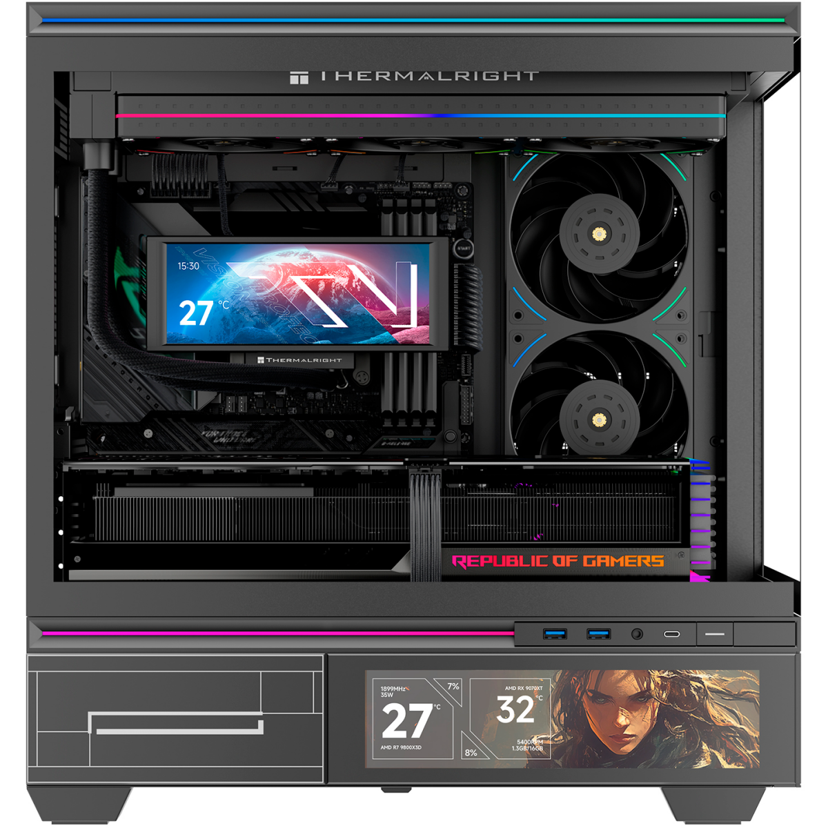 Вентилятор для корпуса Thermalright TL-UB36R - фото 4