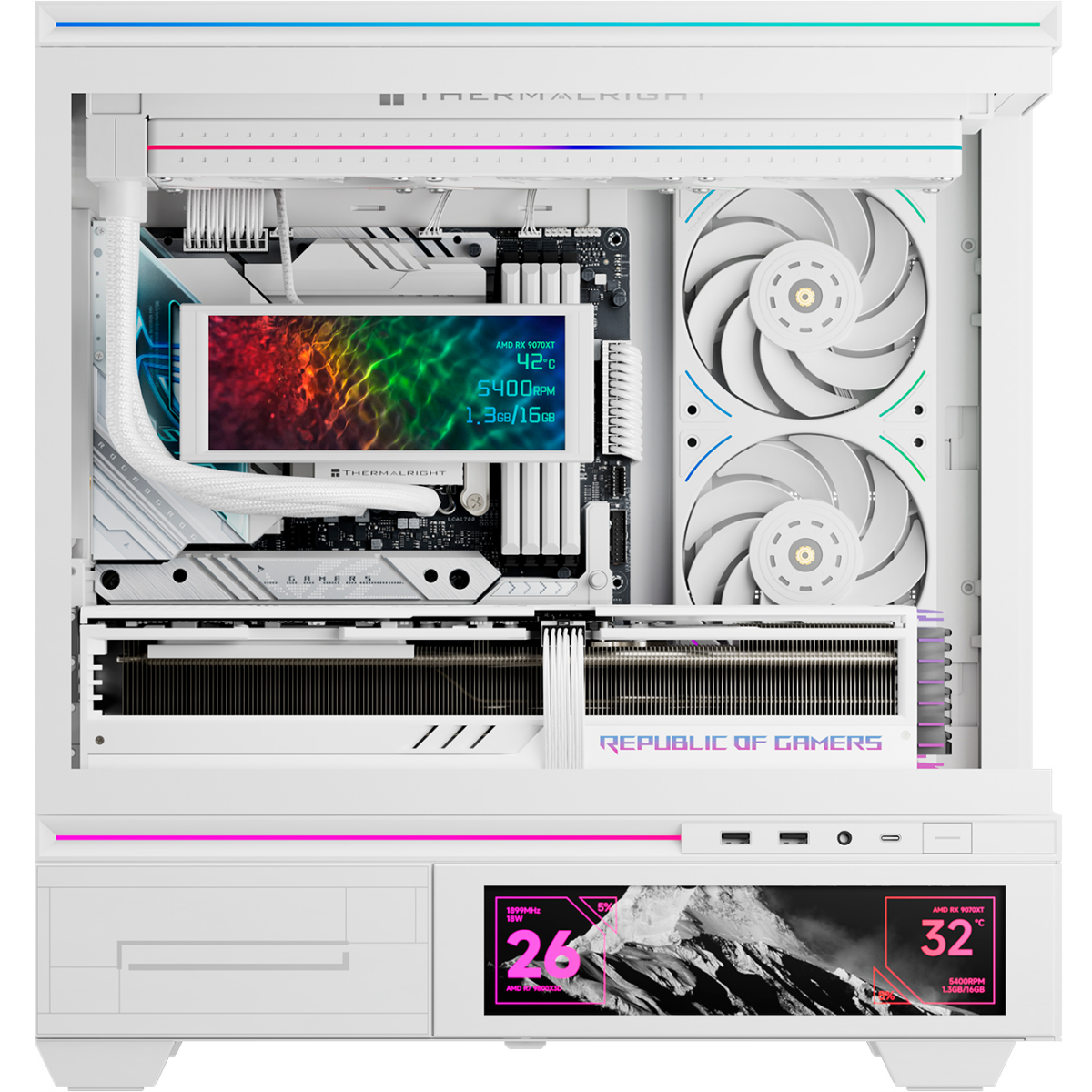 Вентилятор для корпуса Thermalright TL-UB36RW - фото 3