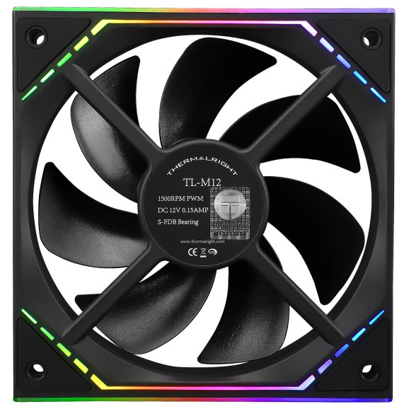Вентилятор для корпуса Thermalright TL-M12 (3 шт.) - TL-M12 X3 - фото 4