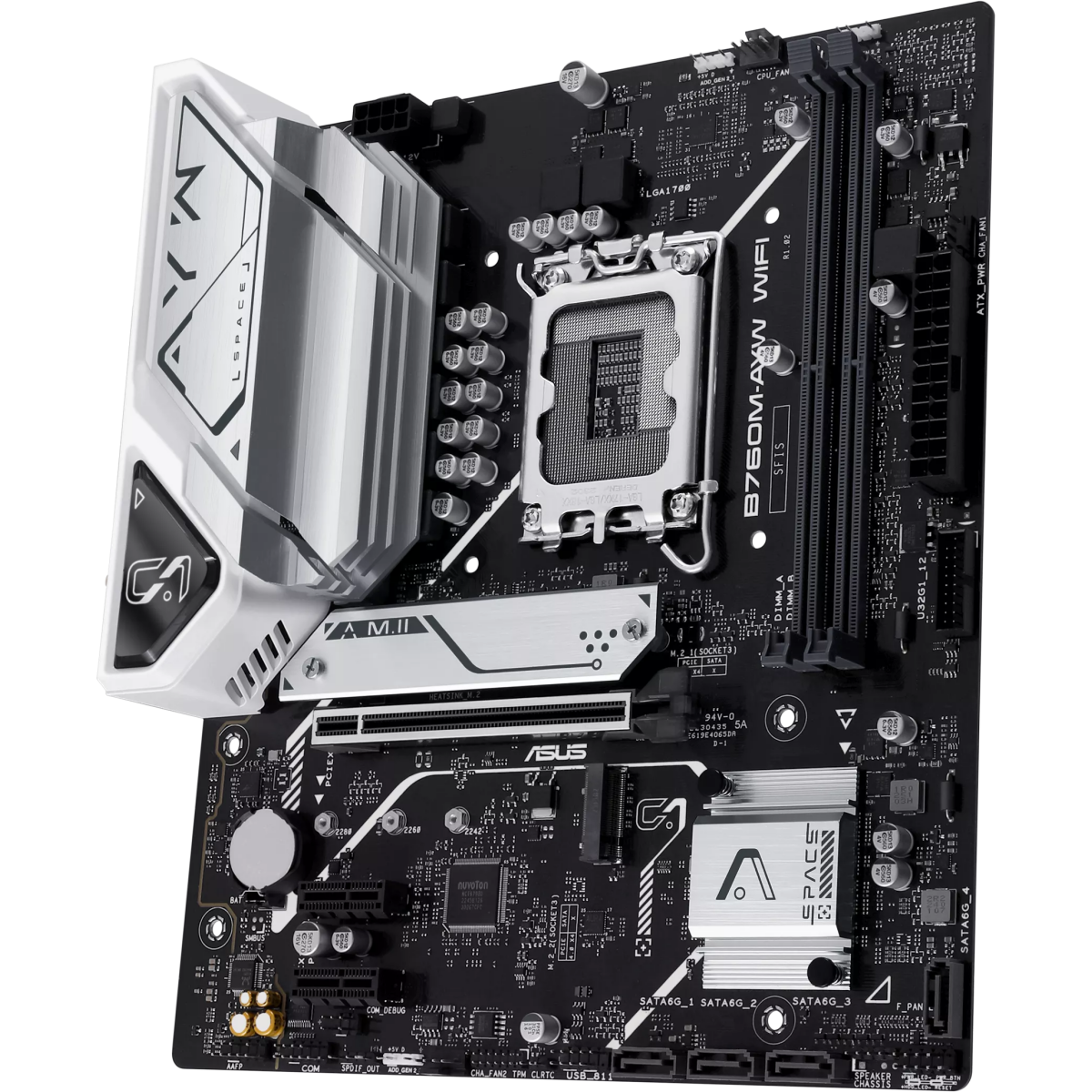 Материнская плата ASUS B760M-AYW WIFI-SI - фото 3